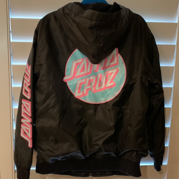 Girls Santa Cruz Skateboards Jacket - Picture 4 of 7